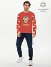 Мужской лонгслив базовый / Сунь Укун в облаках (P007_P004ooo2973833, P004ooo2973833)