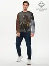 Мужской лонгслив базовый / CHRIS FEHN | SLIPKNOT | СЛИПКНОТ (P007_P004ooo2973701, P004ooo2973701)