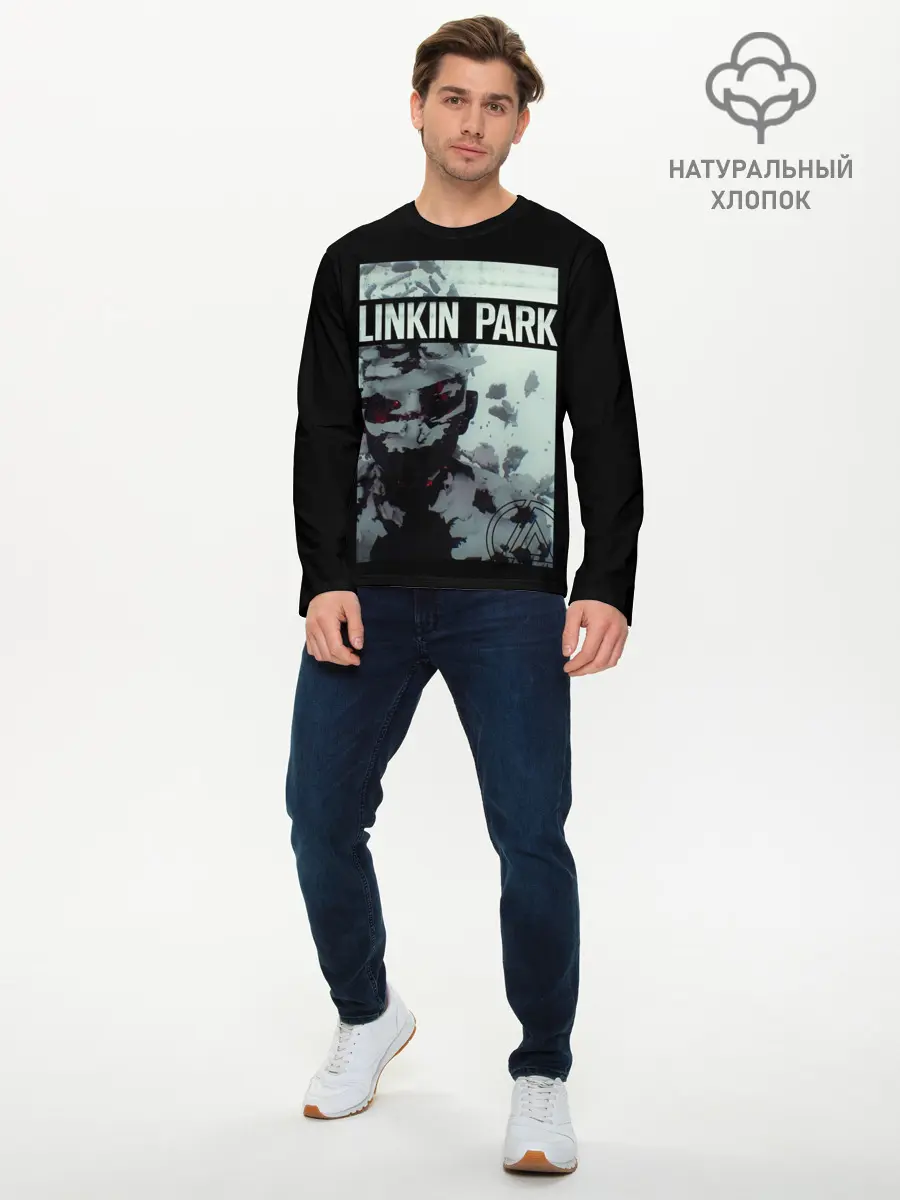 Мужской лонгслив базовый / Living Things (P007_P004ooo2975429, P004ooo2975429)