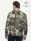Мужской лонгслив базовый / Камуфляжный рисунок из черепов (P007_P004ooo2977829, P004ooo2977829)