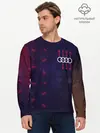 Мужской лонгслив базовый / Audi - Gearbox - Hexagon (P007_P004ooo2977833, P004ooo2977833)