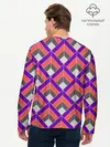 Мужской лонгслив базовый / Шотландка / Plaid (P007_P004ooo2978537, P004ooo2978537)