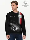 Мужской лонгслив базовый / MERCEDES BENZ AMG (P007_P004ooo2979487, P004ooo2979487)