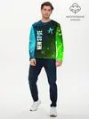 Мужской лонгслив базовый / ПАБГ New State - Брызги (P007_P004ooo2979491, P004ooo2979491)