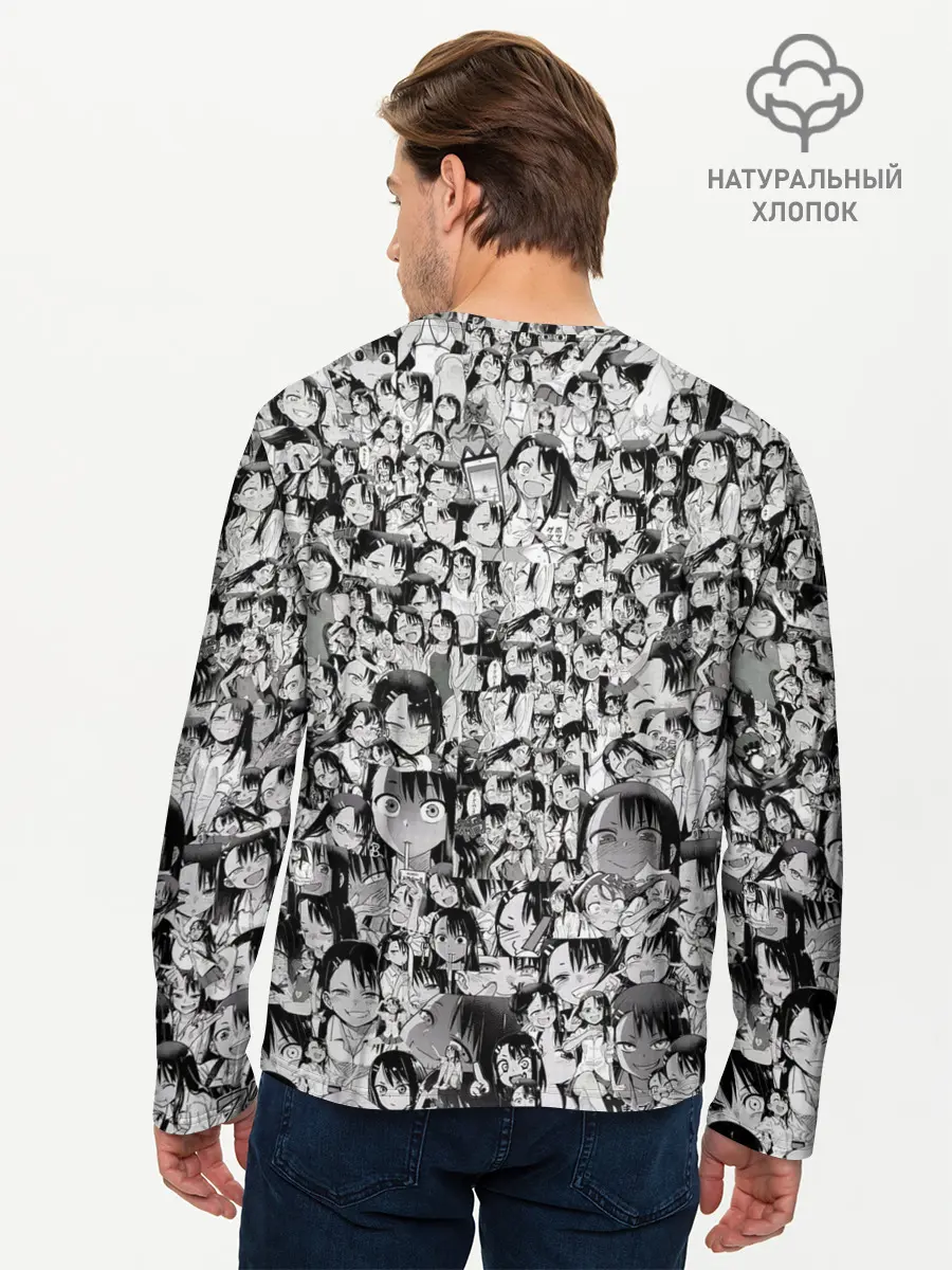 Мужской лонгслив базовый / Нагаторо | Nagatoro (P007_P004ooo2979577, P004ooo2979577)