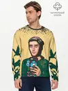 Мужской лонгслив базовый / Джаред Лето | Jared Leto (P007_P004ooo2980041, P004ooo2980041)