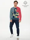 Мужской лонгслив базовый / GACHI RB 3D (P007_P004ooo2980379, P004ooo2980379)
