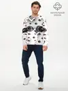 Мужской лонгслив базовый / они наблюдают за тобой (P007_P004ooo2979737, P004ooo2979737)