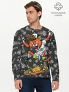 Мужской лонгслив базовый / SK8CAT (P007_P004ooo2979937, P004ooo2979937)