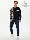 Мужской лонгслив базовый / BMW - Racing (P007_P004ooo2980861, P004ooo2980861)
