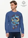 Мужской лонгслив базовый / Gyarados (P007_P004ooo2980969, P004ooo2980969)