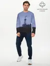 Мужской лонгслив базовый / СИРЕНОГОЛОВЫЙ У ДОМА (P007_P004ooo2980993, P004ooo2980993)