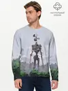 Мужской лонгслив базовый / СИРЕНОГОЛОВЫЙ / ЛЕС (P007_P004ooo2980997, P004ooo2980997)