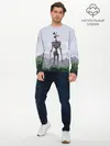 Мужской лонгслив базовый / СИРЕНОГОЛОВЫЙ / ЛЕС (P007_P004ooo2980997, P004ooo2980997)
