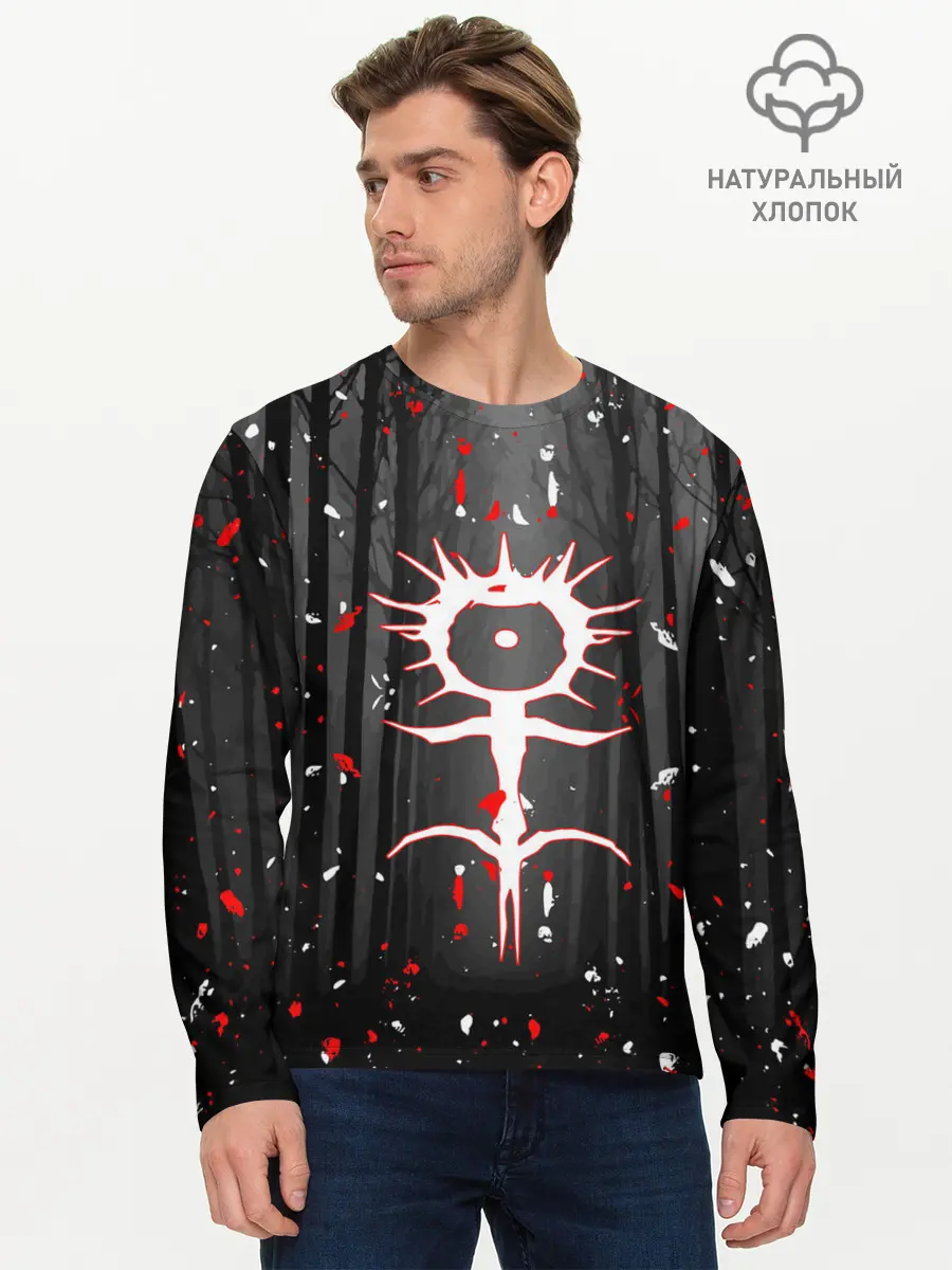 Мужской лонгслив базовый / GHOSTEMANE. (P007_P004ooo2982765, P004ooo2982765)