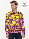 Мужской лонгслив базовый / ROBLOX / РОБЛОКС / YEET (P007_P004ooo2983367, P004ooo2983367)