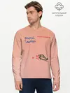 Мужской лонгслив базовый / Королевство и любовь Агата Кристи (P007_P004ooo2984071, P004ooo2984071)