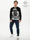 Мужской лонгслив базовый / Злой Арнольд (P007_P004ooo2984457, P004ooo2984457)