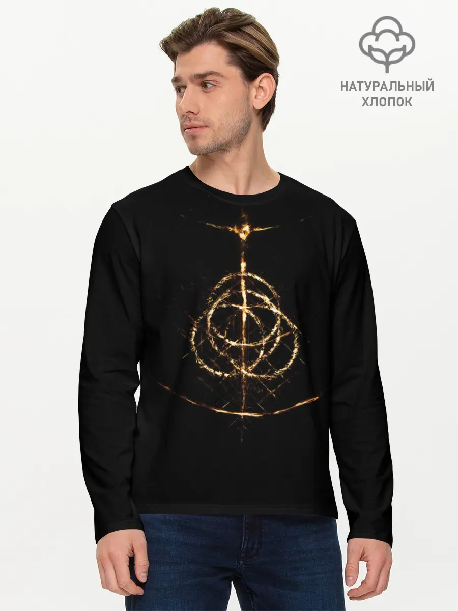Мужской лонгслив базовый / Elden Ring (P007_P004ooo2984487, P004ooo2984487)