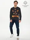 Мужской лонгслив базовый / Queen (P007_P004ooo2985807, P004ooo2985807)