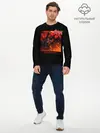 Мужской лонгслив базовый / Ария - КРЕЩЕНИЕ ОГНЕМ (P007_P004ooo2986019, P004ooo2986019)