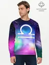 Мужской лонгслив базовый / Весы / Libra, Знак зодиака (P007_P004ooo2986587, P004ooo2986587)