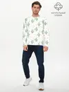 Мужской лонгслив базовый / Кактусы (P007_P004ooo2986315, P004ooo2986315)