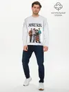 Мужской лонгслив базовый / Maneskin (P007_P004ooo2986979, P004ooo2986979)
