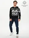 Мужской лонгслив базовый / Кукрыниксы черепа (P007_P004ooo2987893, P004ooo2987893)
