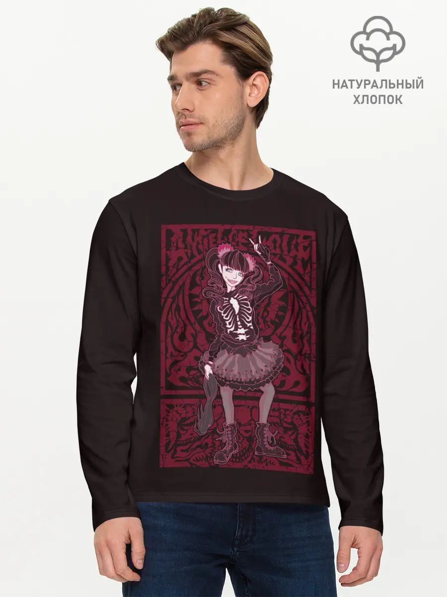 Мужской лонгслив базовый / Baby metal fan (P007_P004ooo2987493, P004ooo2987493)