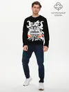 Мужской лонгслив базовый / Команда Метал Крошек (P007_P004ooo2988047, P004ooo2988047)