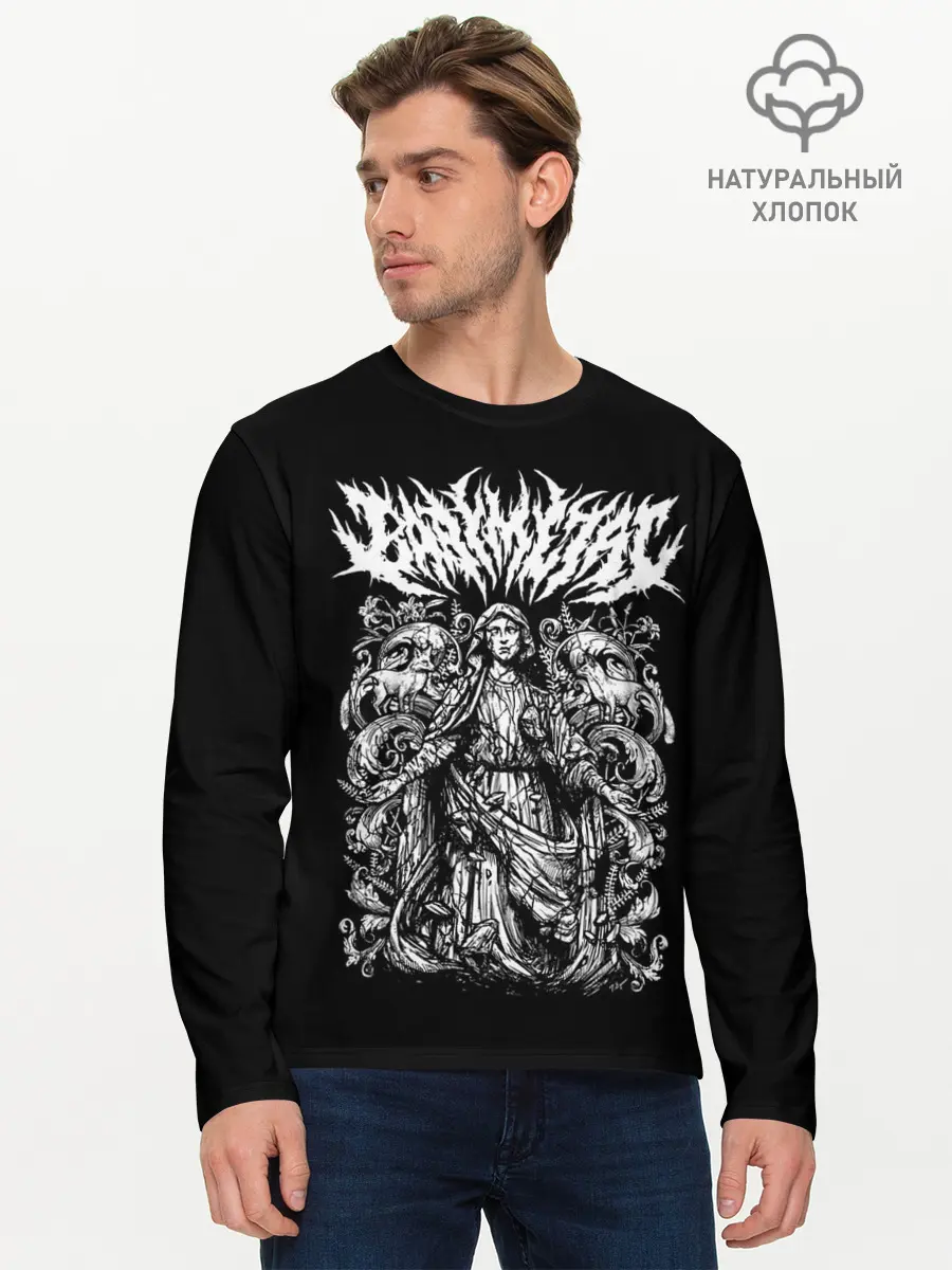Мужской лонгслив базовый / BabyMetal Art (P007_P004ooo2989065, P004ooo2989065)