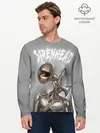 Мужской лонгслив базовый / White Siren Head (P007_P004ooo2989283, P004ooo2989283)