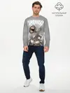 Мужской лонгслив базовый / White Siren Head (P007_P004ooo2989283, P004ooo2989283)