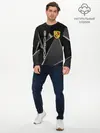 Мужской лонгслив базовый / Порше / Porsche (P007_P004ooo2990241, P004ooo2990241)