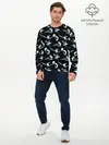 Мужской лонгслив базовый / Ори с оружием (P007_P004ooo2990429, P004ooo2990429)