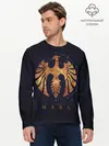 Мужской лонгслив базовый / Thirty Seconds to Mars космос (P007_P004ooo2990147, P004ooo2990147)
