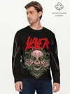 Мужской лонгслив базовый / SLAYER | УБИЙЦА (P007_P004ooo2990503, P004ooo2990503)