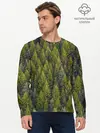 Мужской лонгслив базовый / лес вечный (P007_P004ooo2992947, P004ooo2992947)
