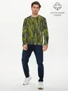 Мужской лонгслив базовый / лес вечный (P007_P004ooo2992947, P004ooo2992947)