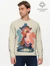 Мужской лонгслив базовый / Королева шахматной доски (P007_P004ooo2993085, P004ooo2993085)