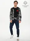 Мужской лонгслив базовый / MITSUBISHI | ОГОНЬ (P007_P004ooo2994243, P004ooo2994243)