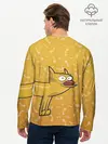 Мужской лонгслив базовый / КОТОПЕС | Пес спереди (P007_P004ooo2994921, P004ooo2994921)
