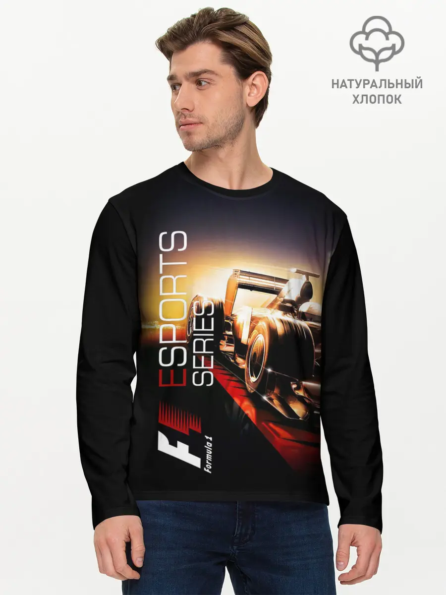 Мужской лонгслив базовый / FORMULA 1 (P007_P004ooo2994537, P004ooo2994537)