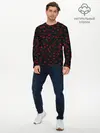 Мужской лонгслив базовый / ПАТТЕРН | ШЕСТЕРЕНКИ (P007_P004ooo2994679, P004ooo2994679)