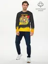 Мужской лонгслив базовый / Yellow and Black Armenia (P007_P004ooo2995245, P004ooo2995245)