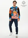 Мужской лонгслив базовый / Дэндзи и Макима (P007_P004ooo2997041, P004ooo2997041)