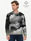 Мужской лонгслив базовый / Cloudy Night (P007_P004ooo2997141, P004ooo2997141)