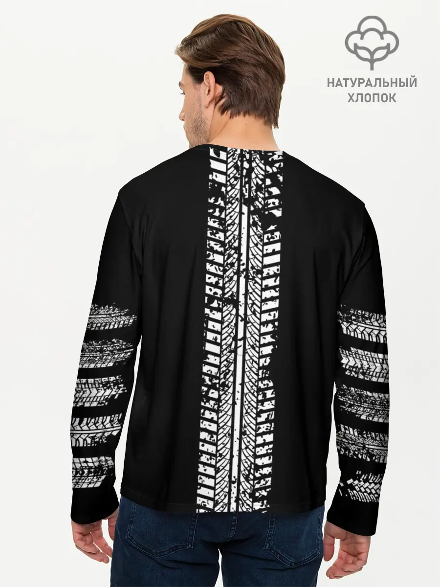 Мужской лонгслив базовый / 4x4 (P007_P004ooo2998251, P004ooo2998251)