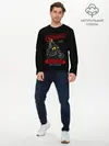 Мужской лонгслив базовый / Демон скорости (P007_P004ooo2997991, P004ooo2997991)